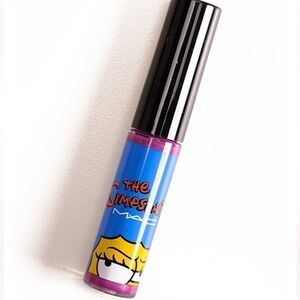 MAC THE SIMPSONS  ITCHY & SCRATCHY & SEXY LIPGLASS NEw In the box